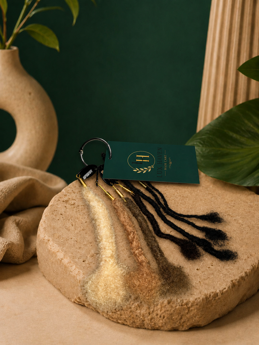 Standard Locs Width & Color Sample
